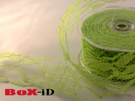 Flower Lace groen 38mm x 20m